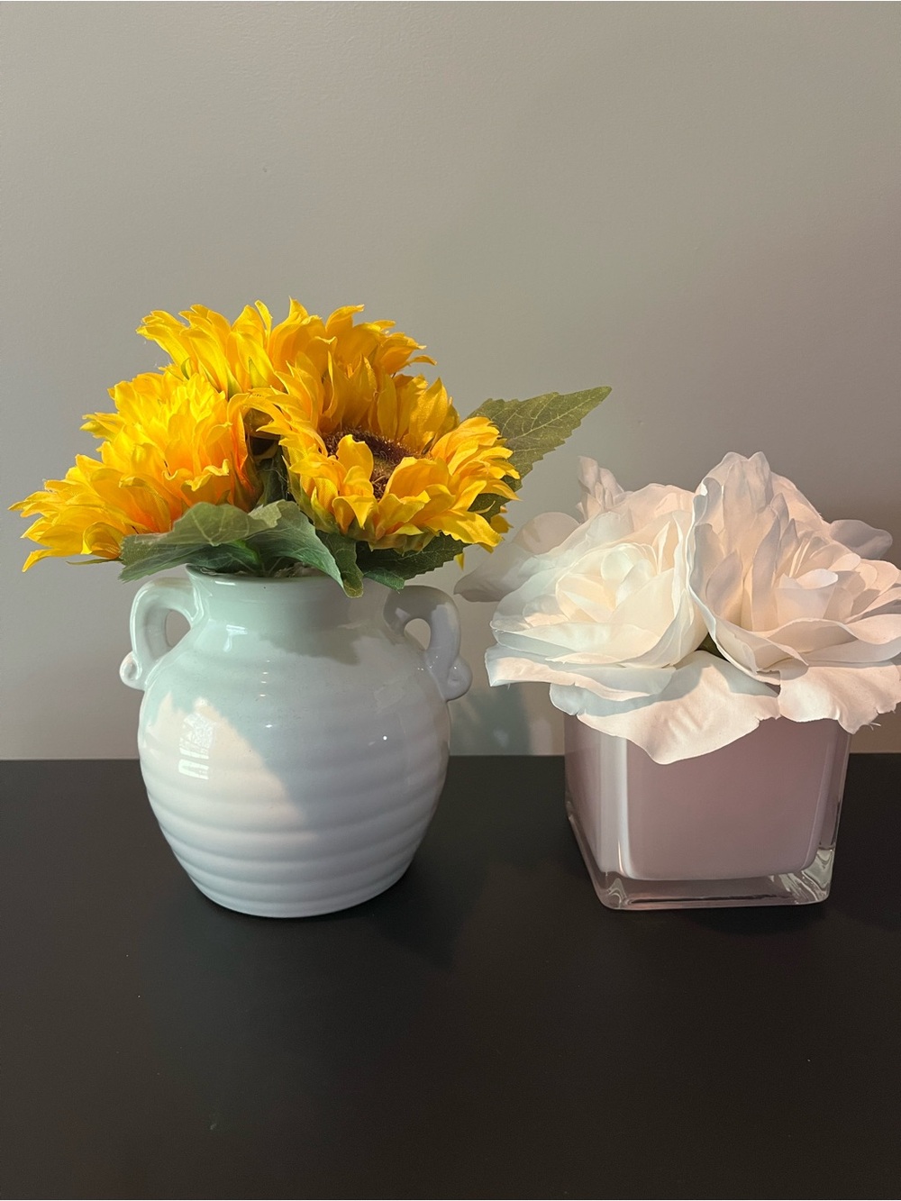 Floral Home Decor, Set of 2.